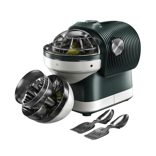 Dailra Multi-Functional 4-in-1 Rotary Vegetable Slicer and Mandoline Grater with Container