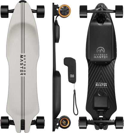 Caribou Electric Skateboard 32 MPH, 26 Mile Range, Dual 1000W Motors, Longboard for Adults & Teens, 6-Month Warranty