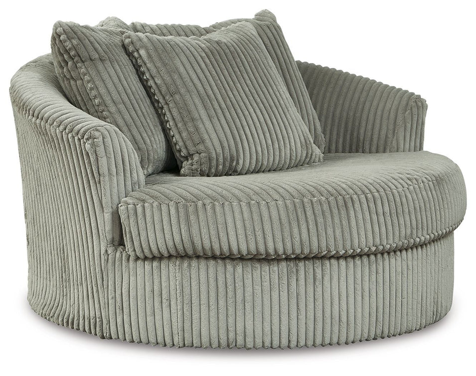 Oversized Swivel Accent Chair