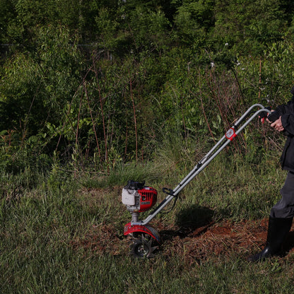 7268 Mini-Tiller/Cultivator 25-cc 9-in Front-Tine Forward-rotating Tiller