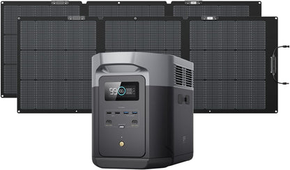 Portable Power Station Delta 2 Max – 2400W Solar Generator