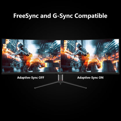 INNOCN 49" Curved Gaming Monitor, 144Hz, HDR400, USB-C, 49C1G