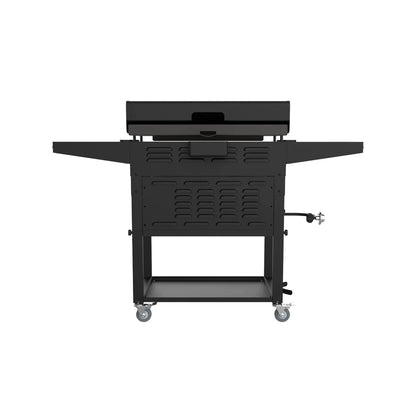 Clearance Sale,Blackstone 2-Burner 28" Griddle with Electric Air Fryer and Hood